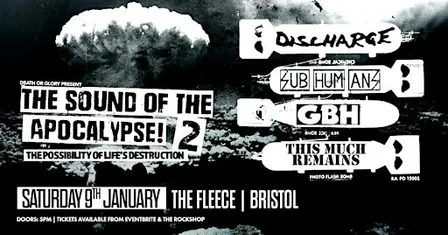 The Sound Of The Apocalypse 2 Ft Discharge/GBH/Subhumans/This Much Remains