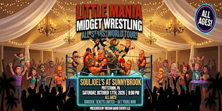 Little Mania Wrestling: Big Action, Tiny Wrestlers! Pottstown, PA!