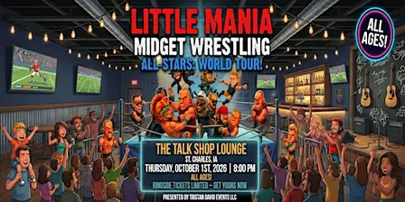 Little Mania Wrestling: Big Action, Tiny Wrestlers! St Charles, IA!
