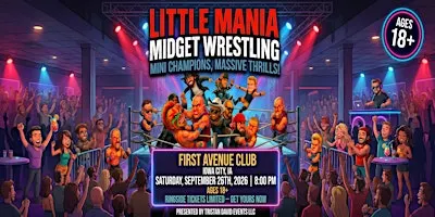 Little Mania Wrestling: Big Action, Tiny Wrestlers! Iowa City, IA!