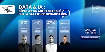 Data & IA : Déployer un agent branché sur la data d'une organisation