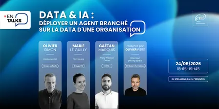 Data & IA : Déployer un agent branché sur la data d'une organisation