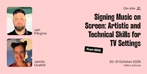 Signing Music on Screen: Artistic and Technical Skills for TV Settings