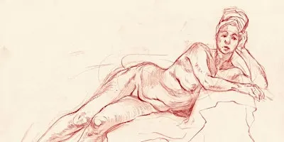 Tutored Life Drawing - Conté