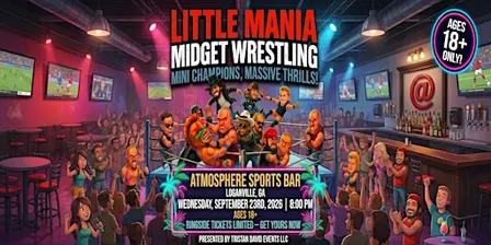 Little Mania Wrestling: Big Action, Tiny Wrestlers! Loganville, GA!
