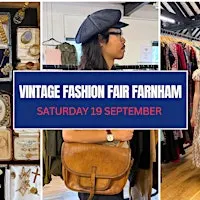 Vintage Fashion Fair Farnham September 2026