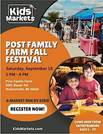 Kids Markets at Post Family Farm Fall Festival