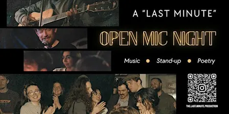 Last Minute Open Mic Night