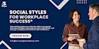 Social Styles for Workplace Success® Certification Training in Cambridge