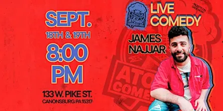 Atomic Comedy Co. Presents James Najjar