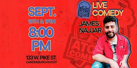 Atomic Comedy Co. Presents James Najjar