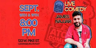 Atomic Comedy Co. Presents James Najjar