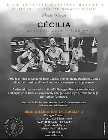 IAHM's 2026 CELTIC INFLUENCES PERFORMANCE SERIES - Cécilia