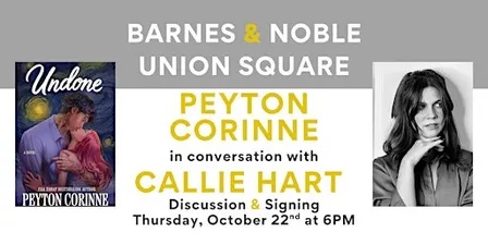 Peyton Corinne discusses UNDONE at B&N Union Square