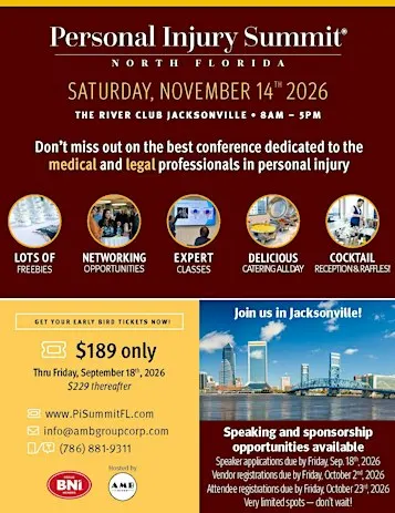 Personal Injury Summit - JACKSONVILLE, FL