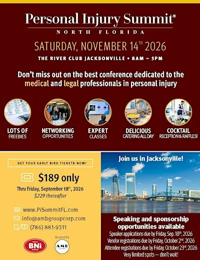 Personal Injury Summit - JACKSONVILLE, FL