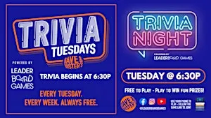 Trivia Night | Dave & Buster's - Lubbock TX - TUE 630p - @LeaderboardGames