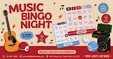 Music Bingo at Twin Lights Brewing