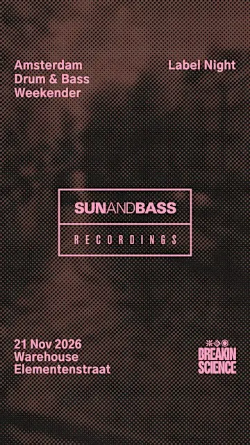 SUNANDBASS Recordings Amsterdam