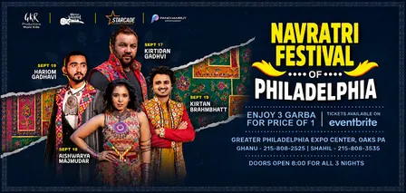 Navratri Festival at Philadelphia Expo Center 2026 (Live Garba)