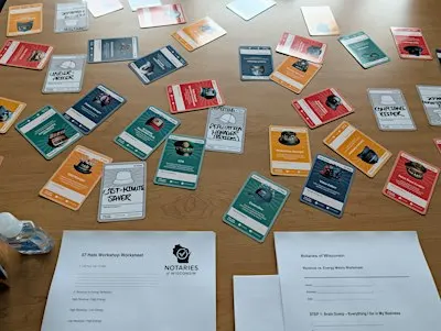57 Hats: A Hands-On Business Strategy Workshop for Notaries