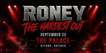Roney performing live in Ottawa - ALL AGES