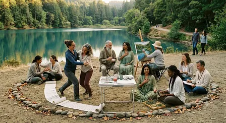 Creative Renewal for Health Professionals: Expressive Arts and Nature