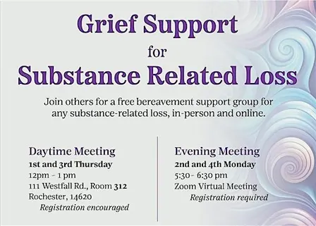 Grief Support Group for Substance Related Loss