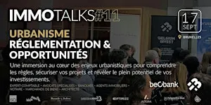 IMMOTALKS #11 -  URBANISME : Réglementation & Opportunités