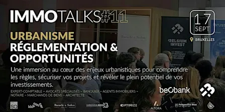 IMMOTALKS #11 - URBANISME : Réglementation & Opportunités