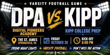 DPA vs. KIPP College Prep - Varsity Football Game