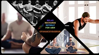 RELAX, RECHARGE, RETREAT: A DAY RETREAT FOR GAY AND OPEN-MINDED MEN.