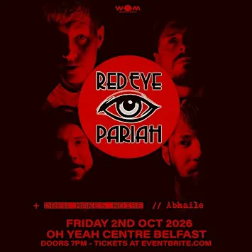 RED PARIAH // DREW MAKES NOISE // ABHAILE AT OH YEAH CENTRE BELFAST 2/10/26