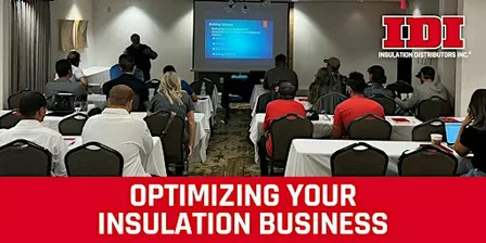 One Day - Optimizing your Insulation Business Event
