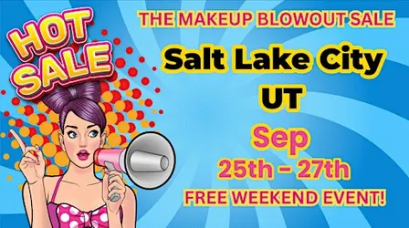 Salt Lake City, UT- Makeup Blowout Sale Event!