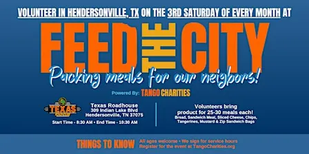 Feed The City Hendersonville: Making Meals for People In Need