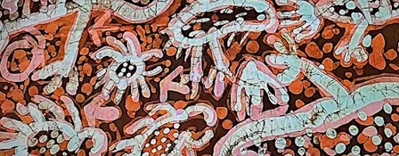 Abstracte Aboriginal Materiekunst