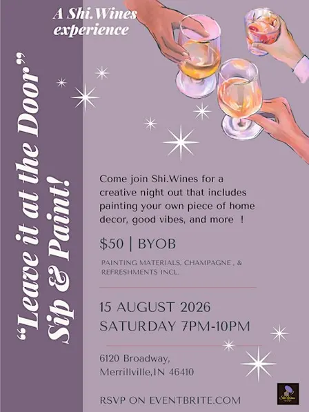 Shi.Wines “Wine & Welcomes” Sip & Paint (219)