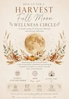 Harvest Full Moon Wellness Circle