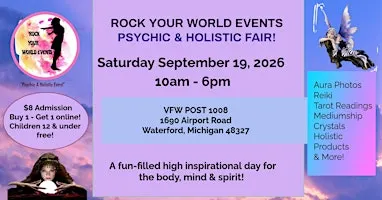 1 Day Psychic & Holistic Fair in Waterford!
