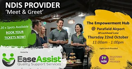 NDIS Providers 'Meet & Greet' by Ease Assist