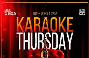 KARAOKE THURSDAY AT LIVE! LOUNGE