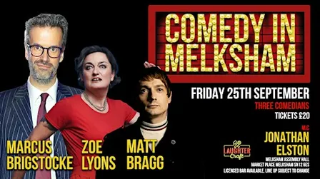 September's Comedy in Melksham