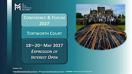 Metamaterials UK Conference & Forum 2027