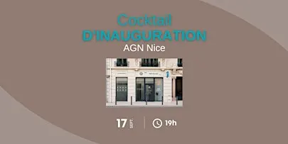 Cocktail d'inauguration - AGN Nice
