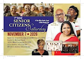 17th Annual Senior Citizens Saturday