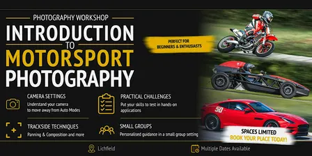Introduction to Motorsport Photography 27/9/26
