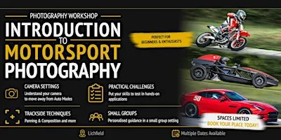 Introduction to Motorsport Photography 27/9/26