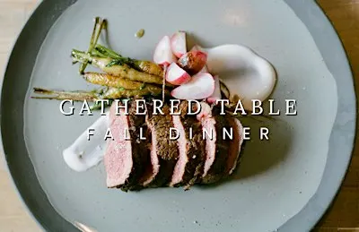 Gathered Table Dinner at Blackwood (Fall)