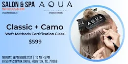 AQUA: Weft Methods Certification Class